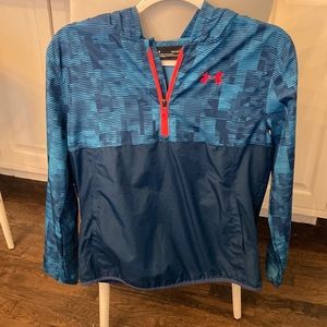 Under Armour light rain jacket size YL